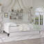Modern And Stylish Wood Upholstered Tufted Daybed With Twin Size Trundle