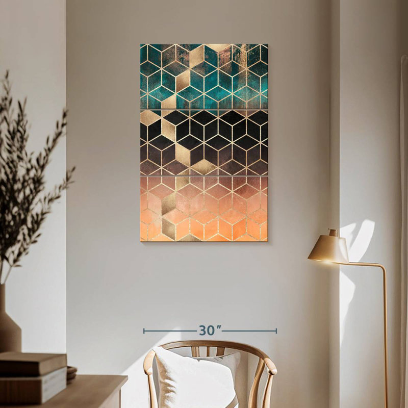 Cubes de rêve Avery Ombre, H 57 po x l 36 po