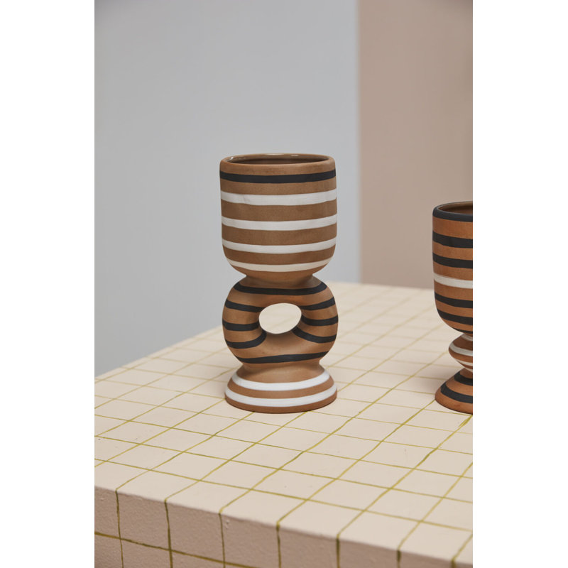 Trujillo Footed Pot 4.75"x 10.25"