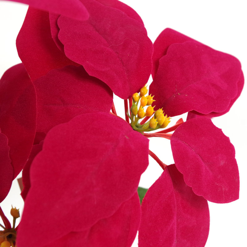 40cm Artificial Flowering Plant in Planter