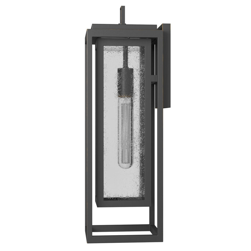 Medium Wall Mount Lantern, Oil Rubbed Bronze, 20" H x 7" W x 6.75" D