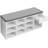 10 Pair Shoe Storage Bench With Drawer-1229005089