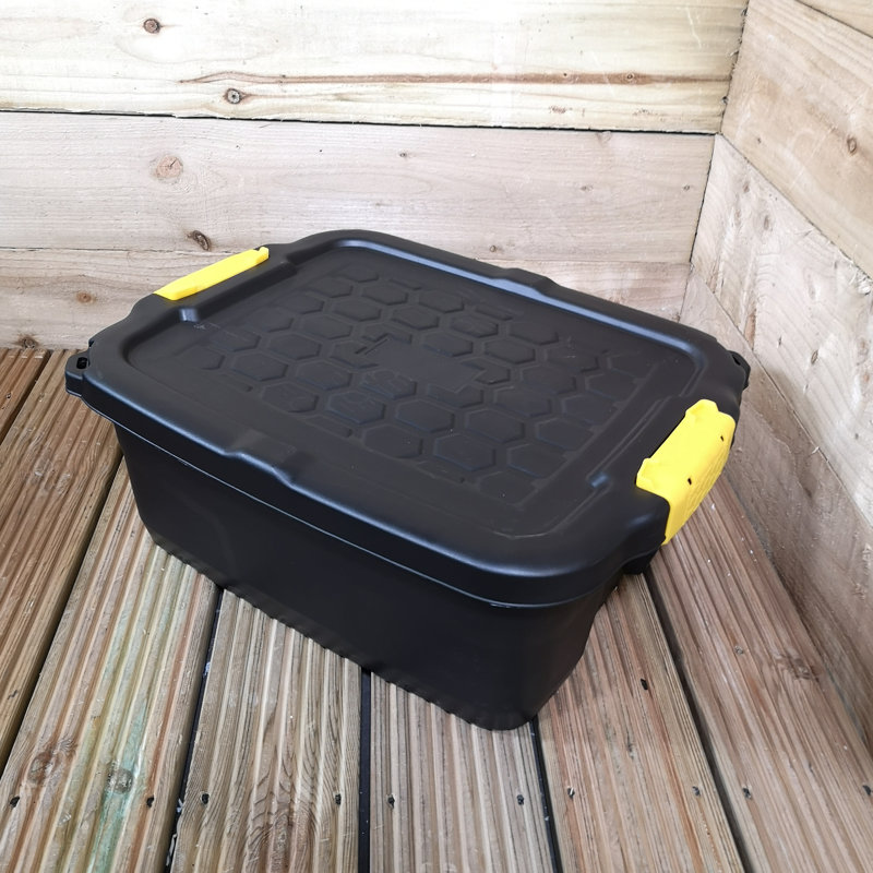 Rebrilliant Blacke Plastic Underbed Storage