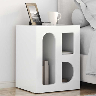 40cm W Manufactured Wood Bedside Table