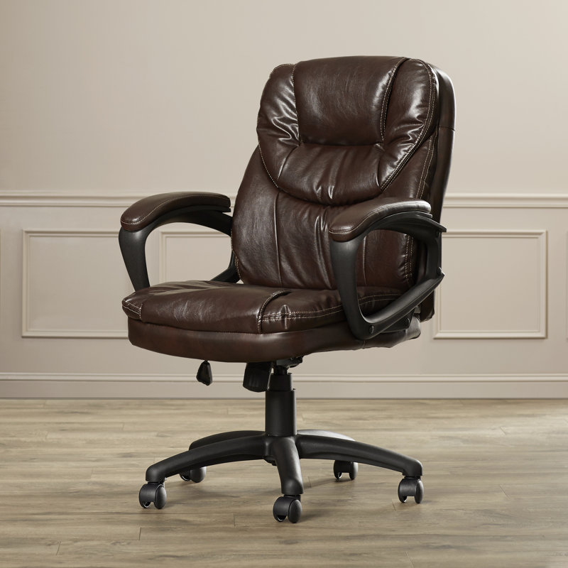 Fauteuil de bureau Musgrove, Chocolat
