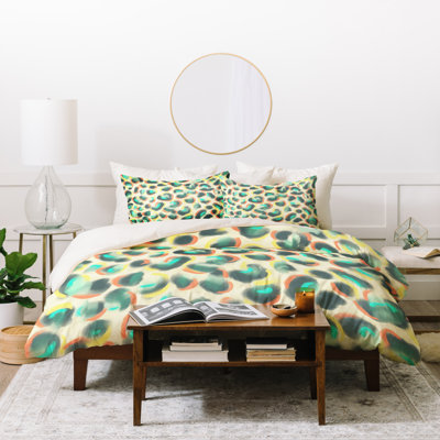 Ensemble de housse de couette Jacqueline Maldonado Leopard