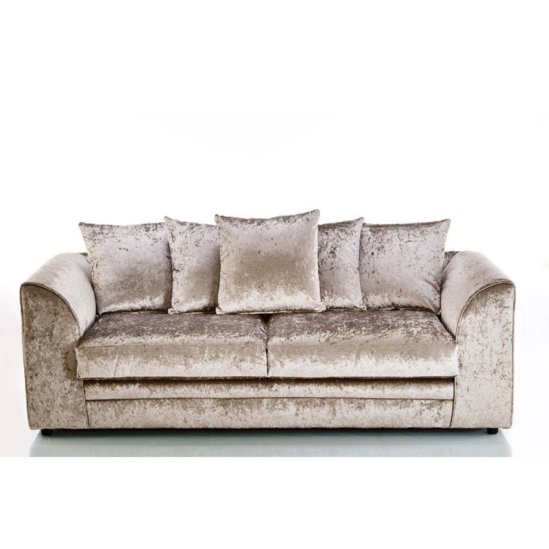 Temple 2 - Piece Velvet Living Room Set, Mink