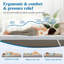 8cm Memory Foam Mattress Topper with Removable Washable Cover-47239066