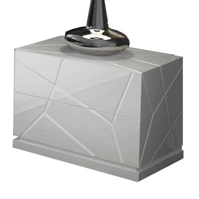 Table de chevet Lumière Blanc