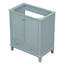 Base de meuble-lavabo simple seulement en vert