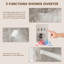3-Function Dual Shower Head Pressure-Balanced Shower System With 4 Sprays Handheld-109312752