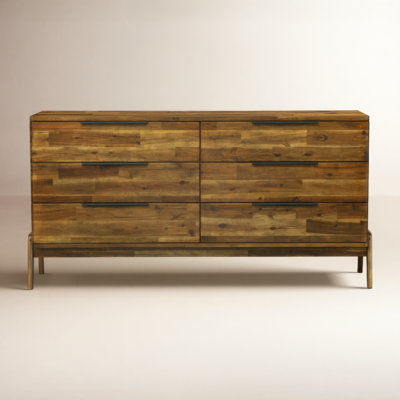 Lisbeth 63" Acacia Double Dresser