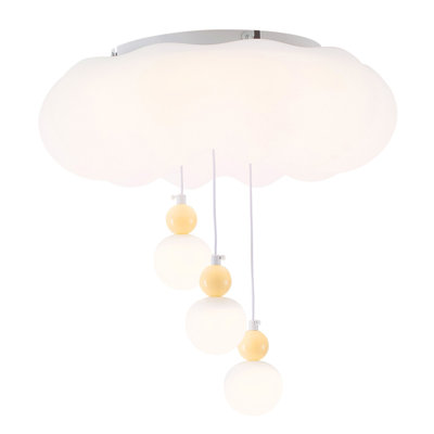 Acrylic Semi Flush Mount