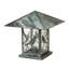 Rustic Lodge Pier Mount Light