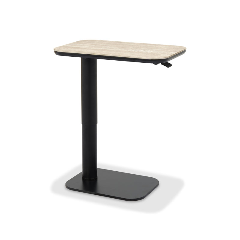 Sabit 35cm Stone Top Console Table, Beige