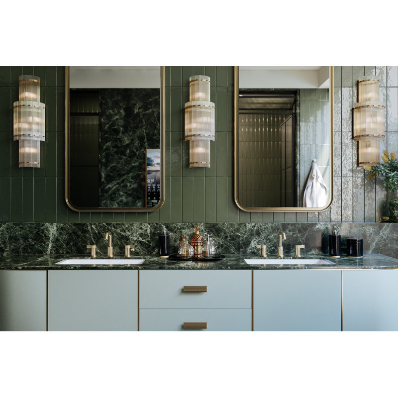Tenerife™ Widespread Bathroom Faucet with Drain Assembly, Polished Chrome