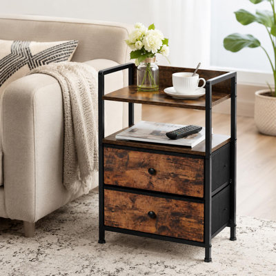 39 cm W Bedside Table