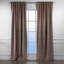 Rideau simple extra long et extra large en velours mat luxueux-71630146-71630050