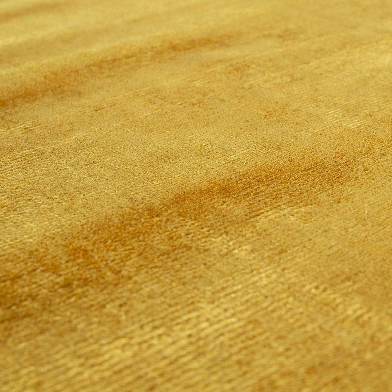 Stone Solid Colour Viscose Hand Woven Area Rug, Rectangle 160 x 230cm