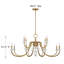 Lustre 12 lumières en laiton chaleureux Savoy House Bergdorf-106189689-106189691