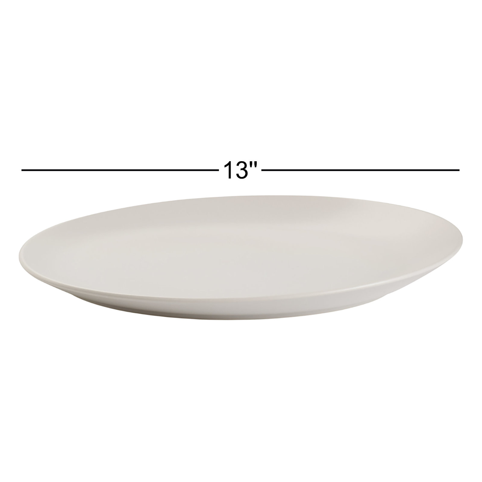 Orbit Platter, Starry White