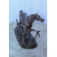 Statue en bronze 14 po x 5 po x H 10 po Nifao Collection Pierre Jules Mene