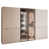 Sandy Beige/Fluted Glass