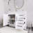41.73228'' Single Bathroom Vanity with Acrylic Top-70182649