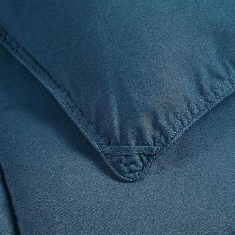 Ultra-Soft All Season Down Alternative Comforter Set, Queen Comforter + 2 Standard Shams, Teal