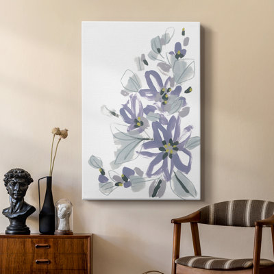 Periwinkle Patch IV - Gallery Cavas sur mesure
