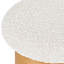 Repose-pieds rond avec rangement 15 po Boucle-999818663