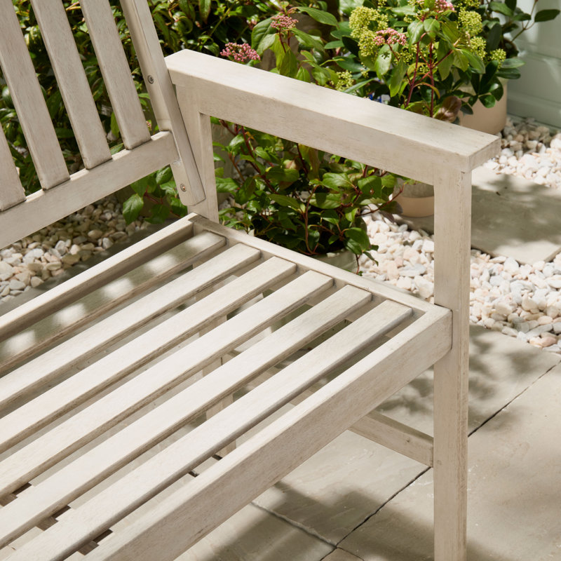 Solid Wood Outdoor Bench