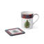 Christmas Tree TARTAN MUG AND TIN SET