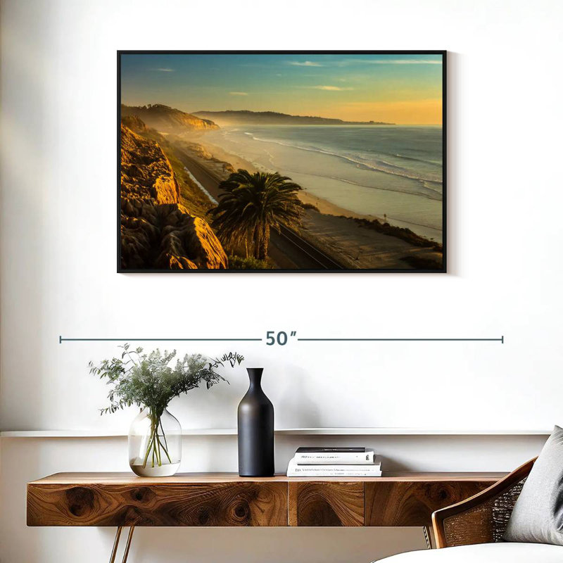 Torrey Pines Gillard Sunset, 25" H x 37" W