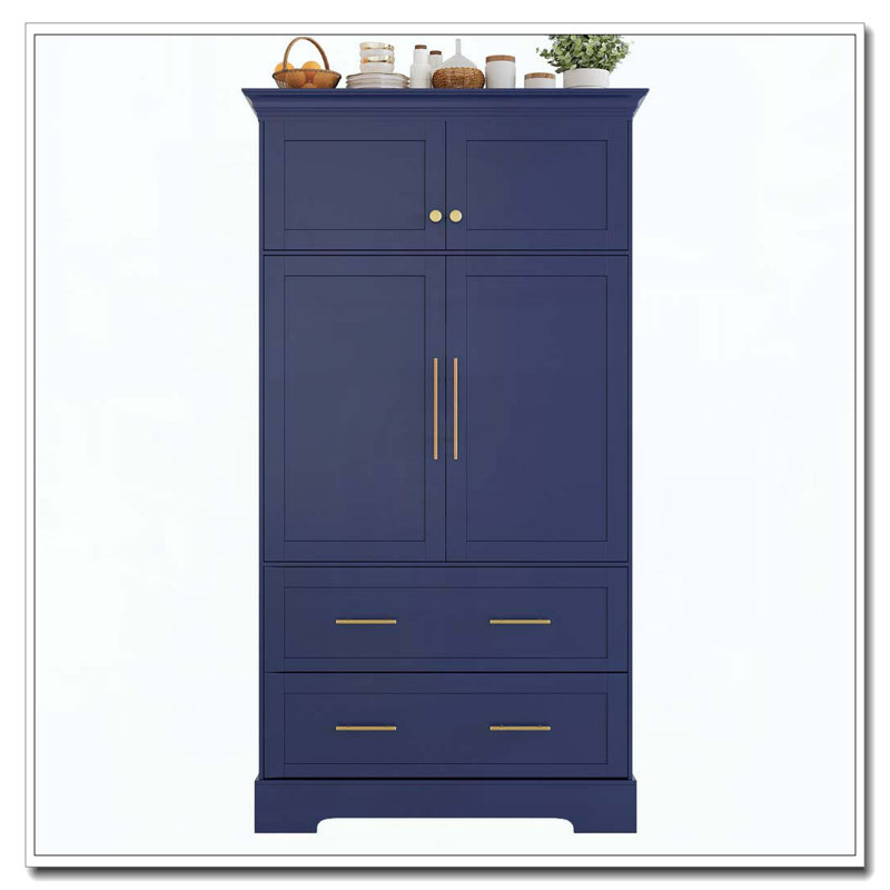 Armoire de rangement Farmry, Bleu