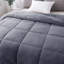  Édredon réversible en microfibre super doux et moelleux Sherpa, lavable à la machine-2076073616-2076073617