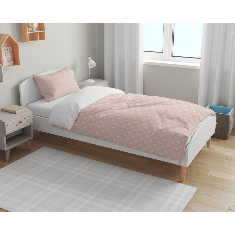 Kat Decorative Lightweight Comforter Set, Pink