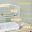 59cm Steel Flat Top Table Top Bird Cage with Tray