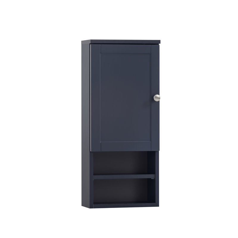 Lorilai Wall Bathroom Cabinet, Midnight blue