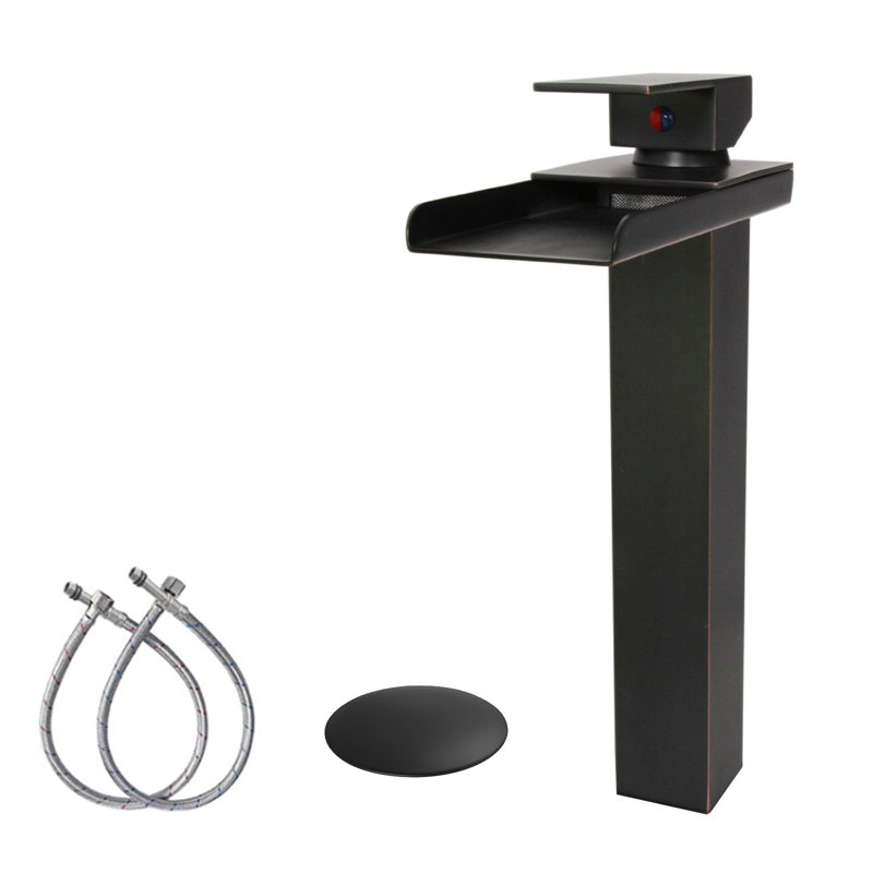 Single-Hole Single-handle Bathroom Faucet, Matte Black
