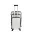 Valise argentée