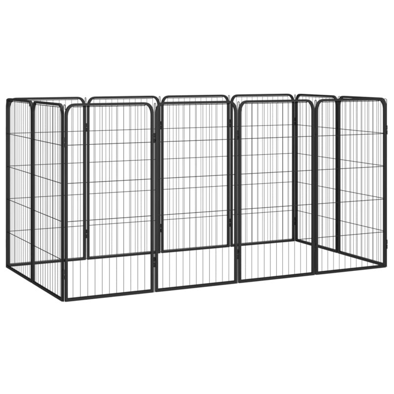 Flaherty Steel Exercise Pen With Door, 200 x 100 x 100 cm