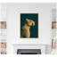  «Emerald Gilded Cheetah» par The Creative Bunch Studio, reproduction d'art sur toile encadrée