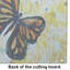 Planche à découper en verre Butterfly Breeze