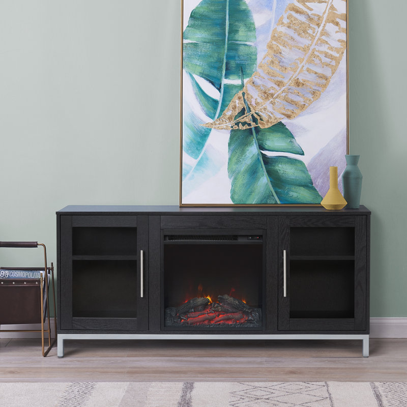 Lainey 54" TV Console Stand with Electric Fireplace