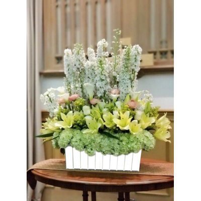 Vase en verre Ivy Bronx Low Gatsby