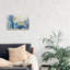 Ladys Mantle on Shiplap 1 Piece Painting on Canvas-24024275-24024279