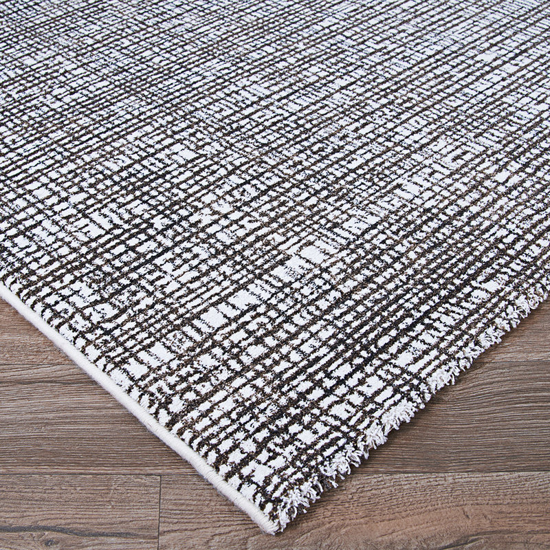Tapis gris Bowmore Terra, Rectangle 5 pi 3 po x 7 pi 6 po