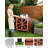  Outdoor Potting Bench with Metal Work Top - Waterproof Garden Storage Cabinet, Wooden Tool Station Shed for Backyard, Patio, Lawn Gardening