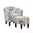 Anges Upholstered Barrel Chair with Ottoman-1942375879